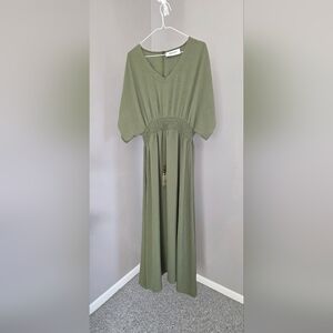 Womens Green Dress